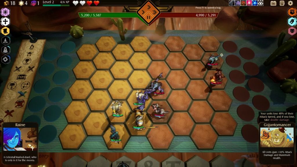 A screenshot of Tales & Tactics