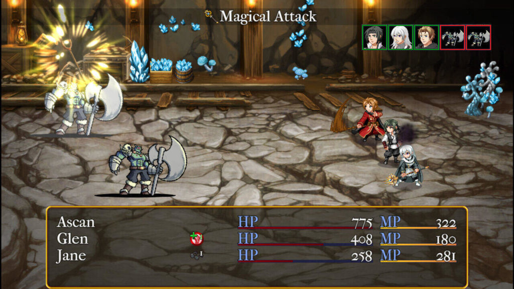 A screenshot of Tales of Vogar 