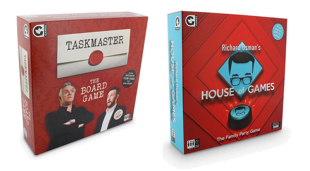 Taskmaster and House of Games Board Games