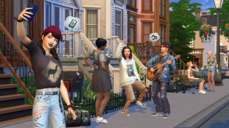 EA reveals The Sims 4 Grunge revival and Book Nook kits