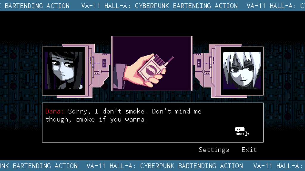Va 11 Hall A Is Coming To Ps4 And Nintendo Switch In Q1 2019