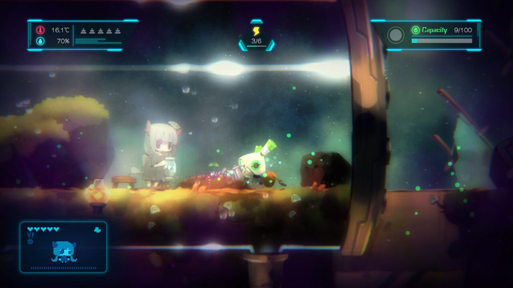 A screenshot of Void Terrarium 2 