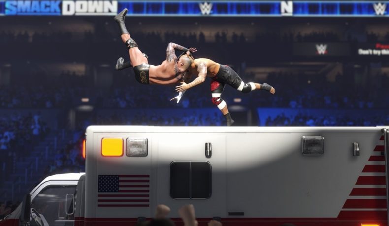 WWE 2K24 Ambulance Match