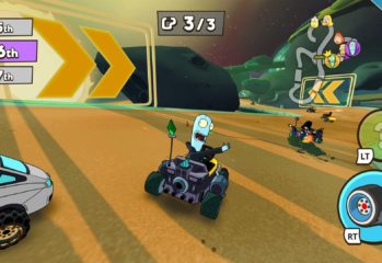 Warped Kart Racers and Badland Party lead this month's additions to Apple Arcade