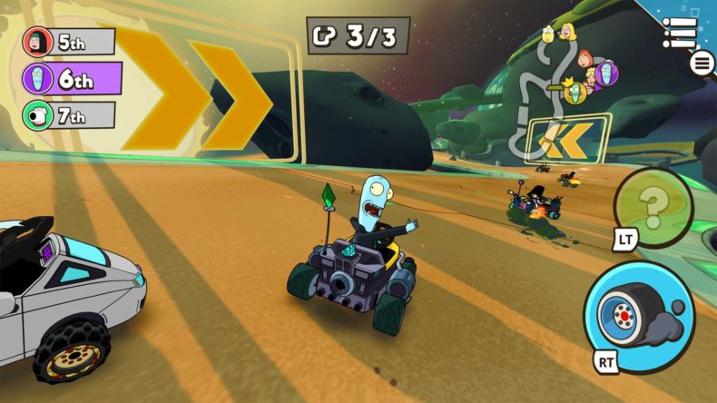 Warped Kart Racers and Badland Party lead this month's additions to Apple Arcade