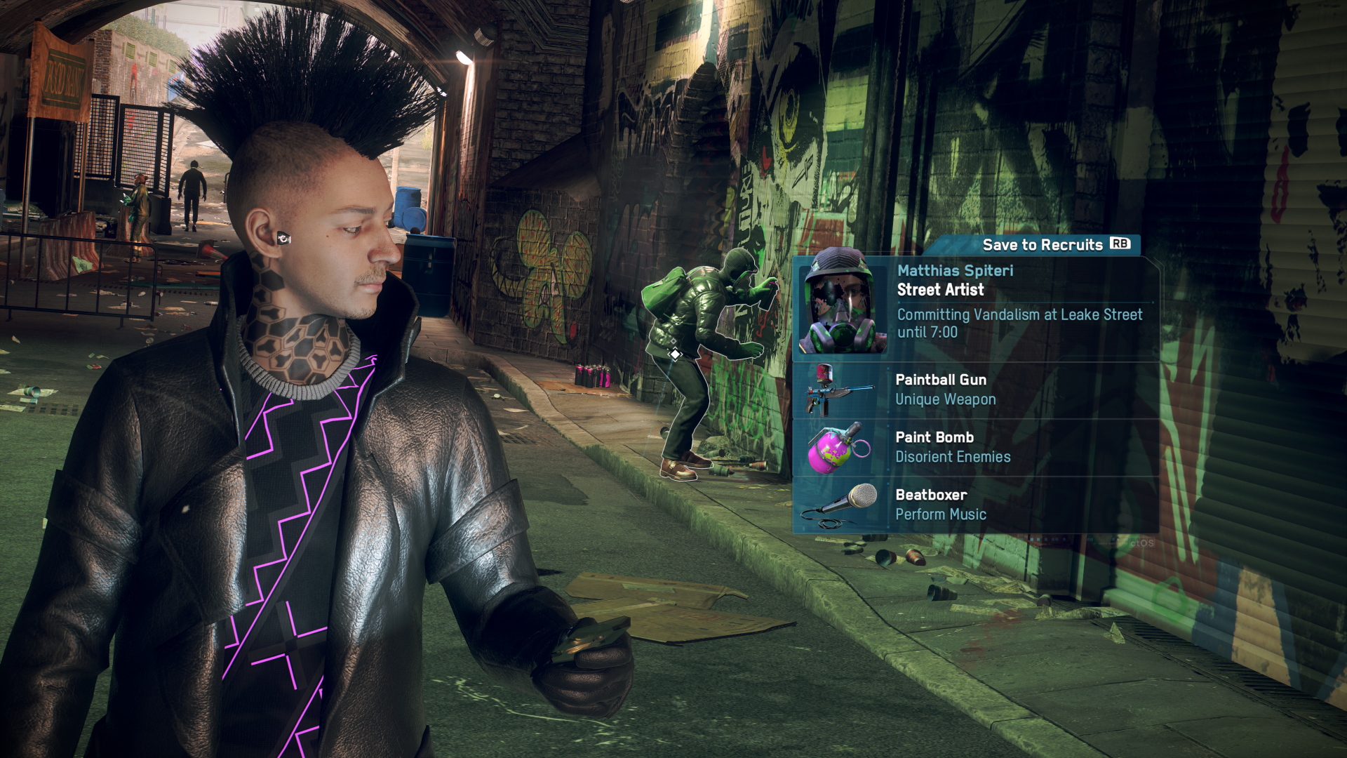 A screenshot from Watch Dogs Legion