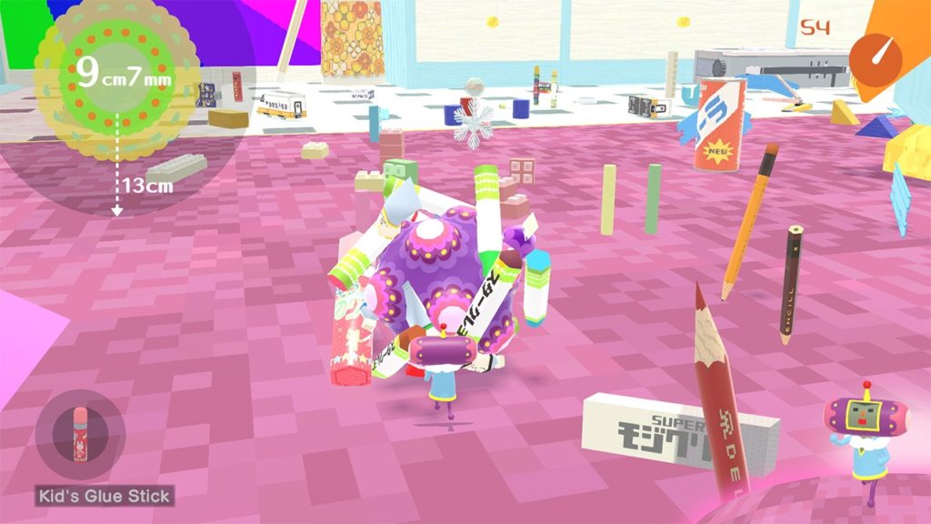 A screenshot of We Love Katamari Reroll 