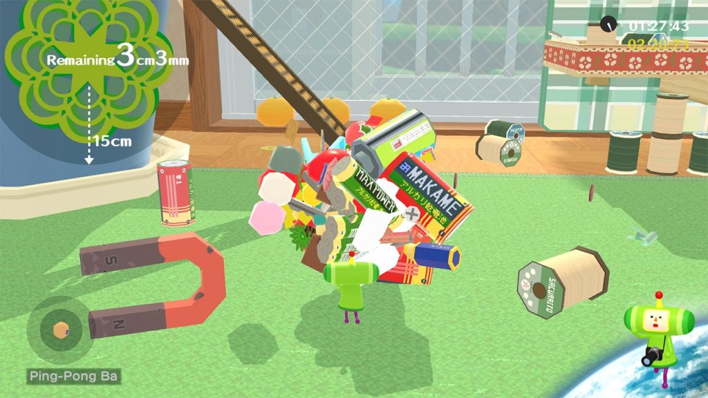 A screenshot of We Love Katamari Reroll 