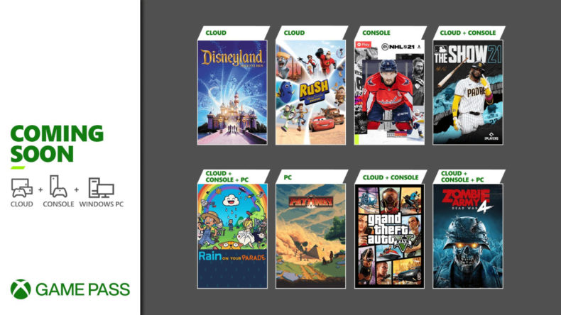 Xbox Game Pass April