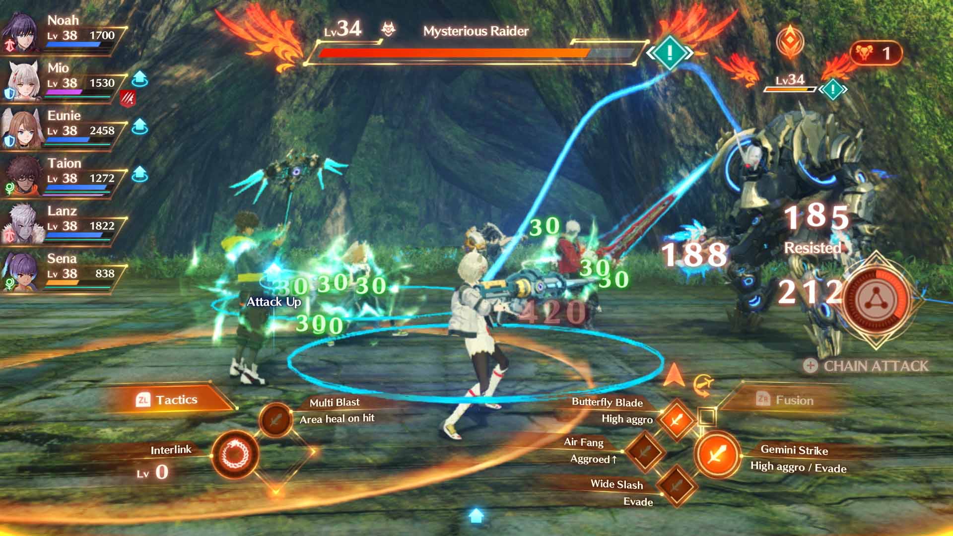 Xenoblade Chronicles 3 battle gameplay 