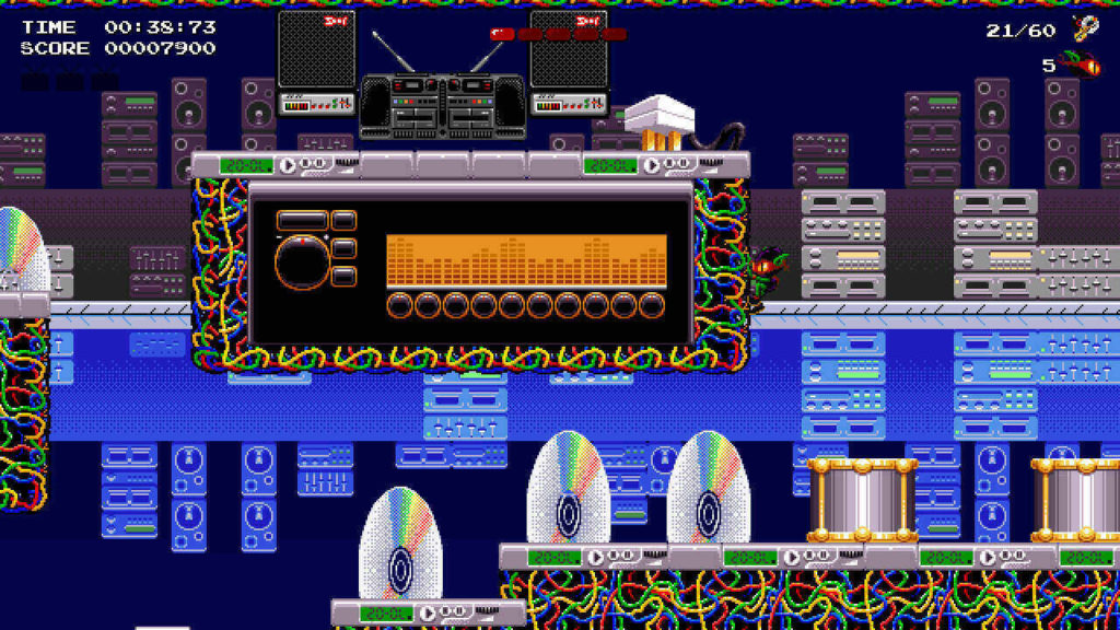 A screenshot of Zool Redimensioned 