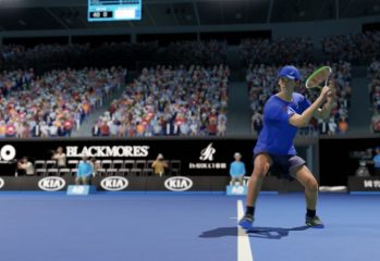 A screenshot of AO Tennis 2