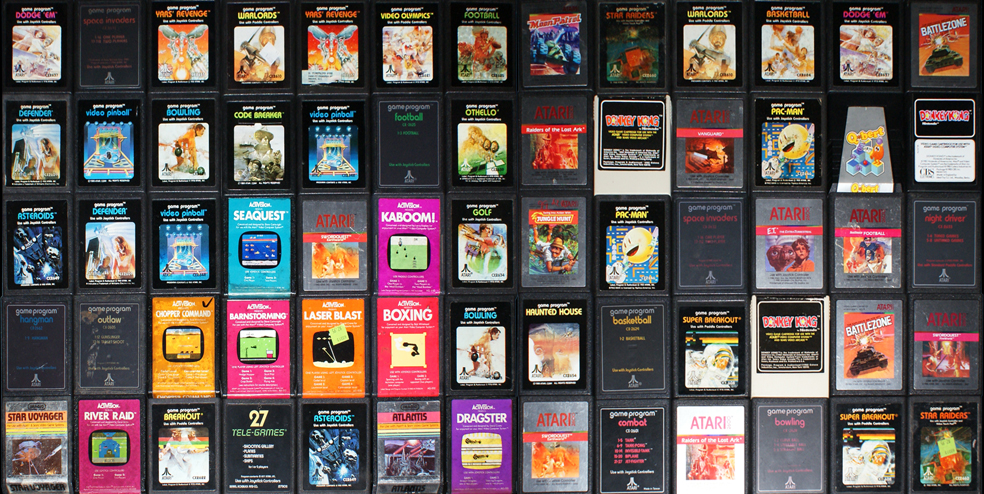 vintage atari games