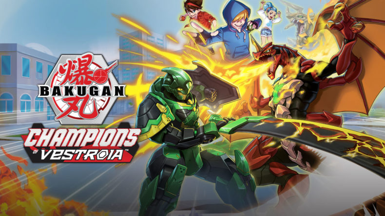 A screenshot of Bakugan: Champions of Vestroia