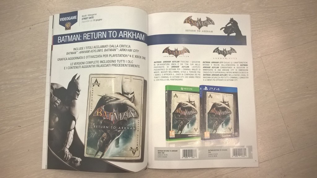 Batman: Return to Arkham - PlayStation 4, PlayStation 4