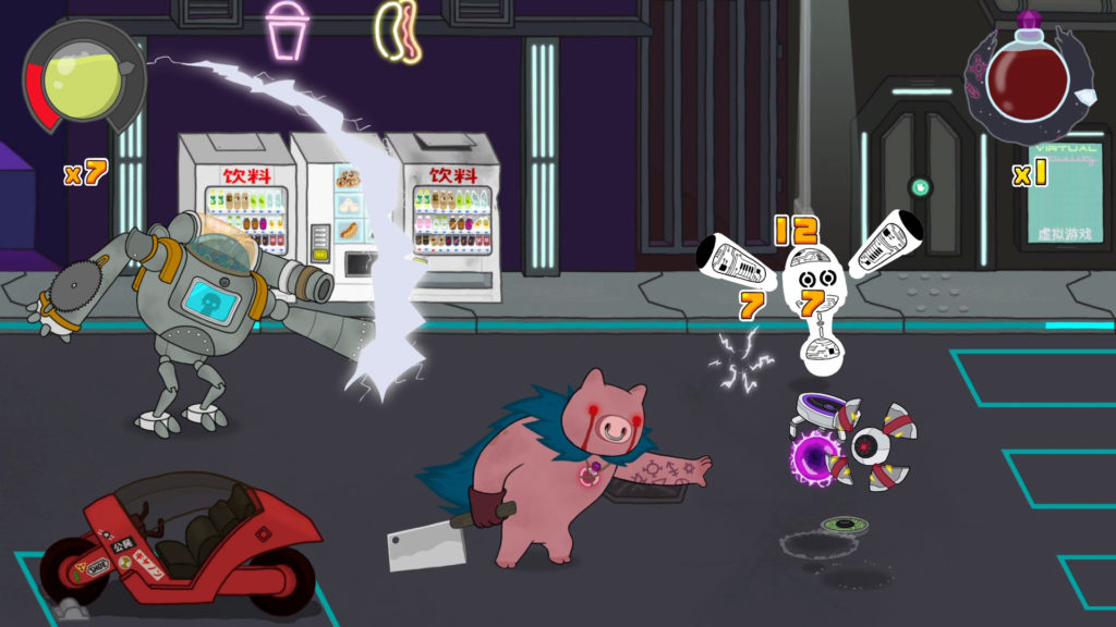 A screenshot of Colossus Down 