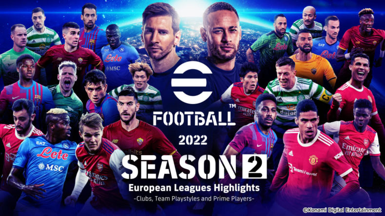 eFootball 2022 Season 2 sees mobile version updated