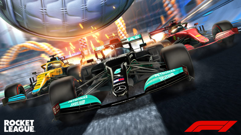 There's a new F1 and Rocket League partnership