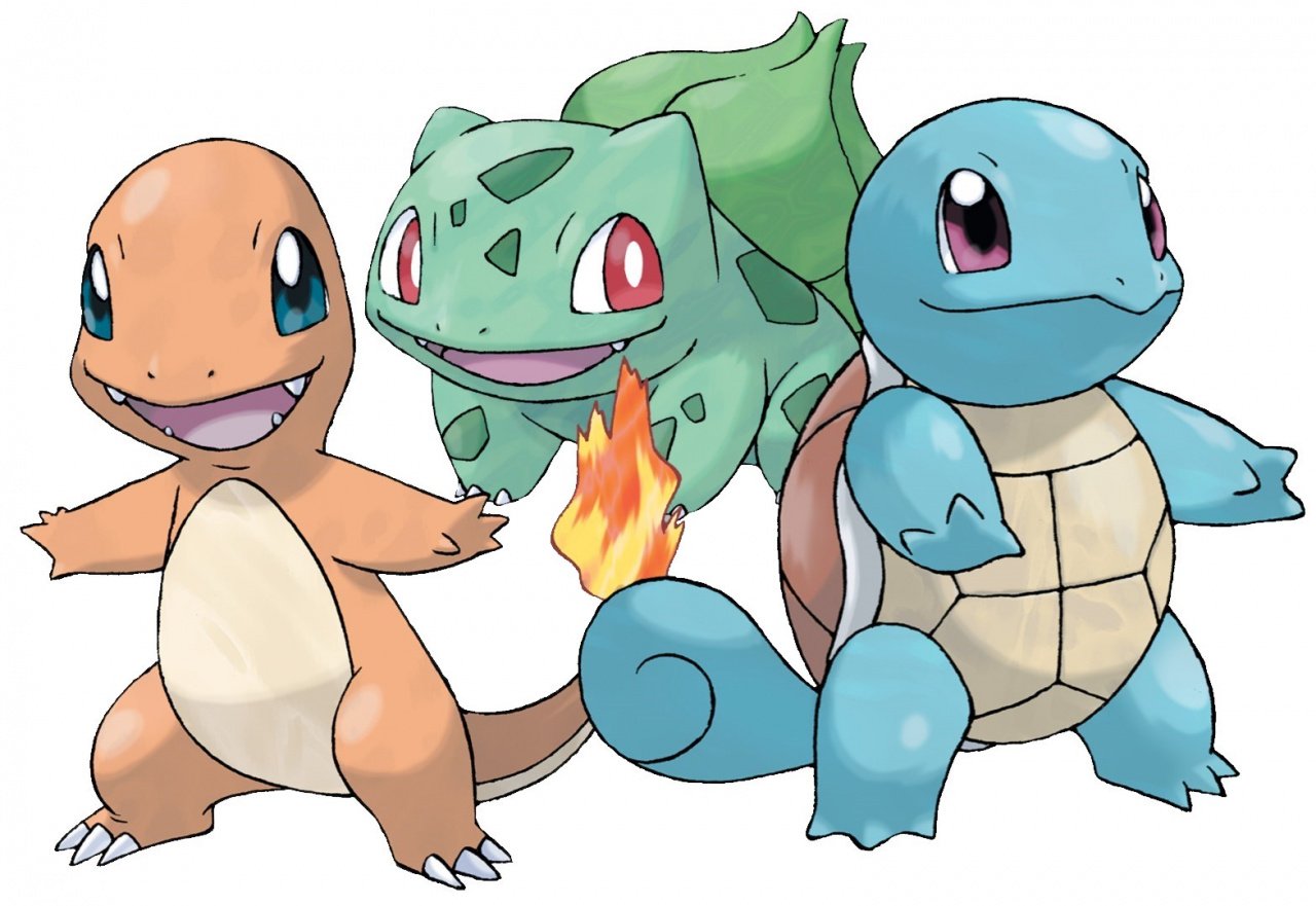 Best Starter Pokemon - Final Evolution & Types