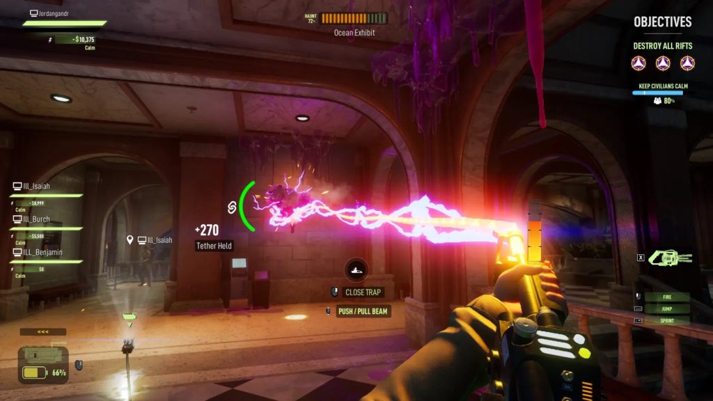 A screenshot of Ghostbusters: Spirits Unleashed