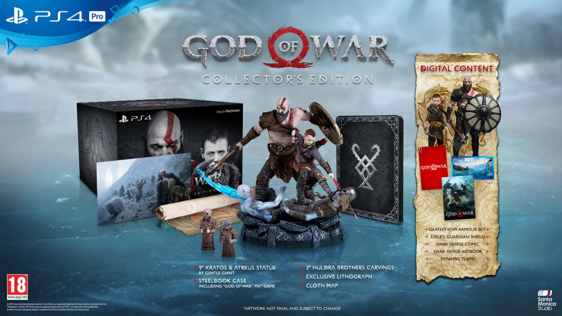 God of War release date is April 20th