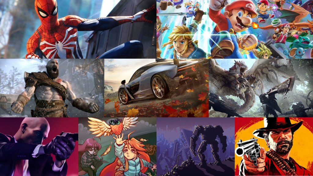 GOTY 2018 Lists The Top Ten Games Of 2018 GodisaGeek