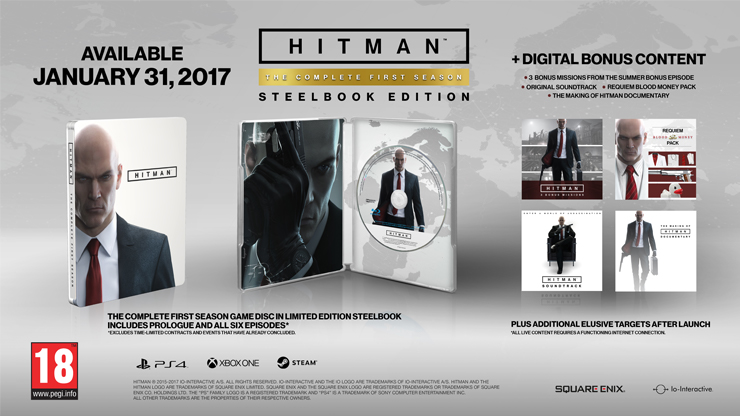 NOW AVAILABLE: Physical Deluxe Editions of IO Interactive's HITMAN 3! –  Limited Run Games