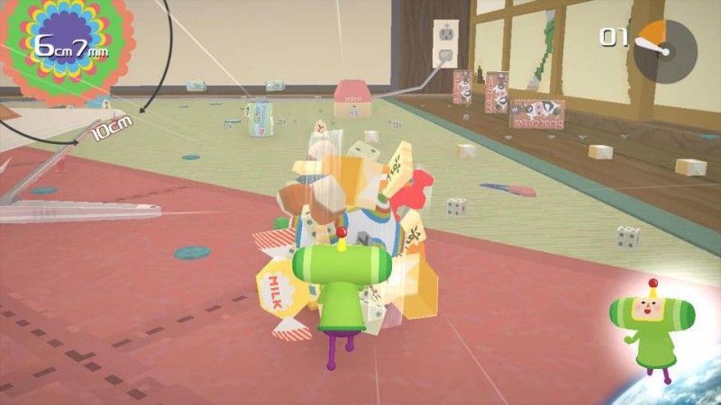 Katamari Damacy REROLL rolling around