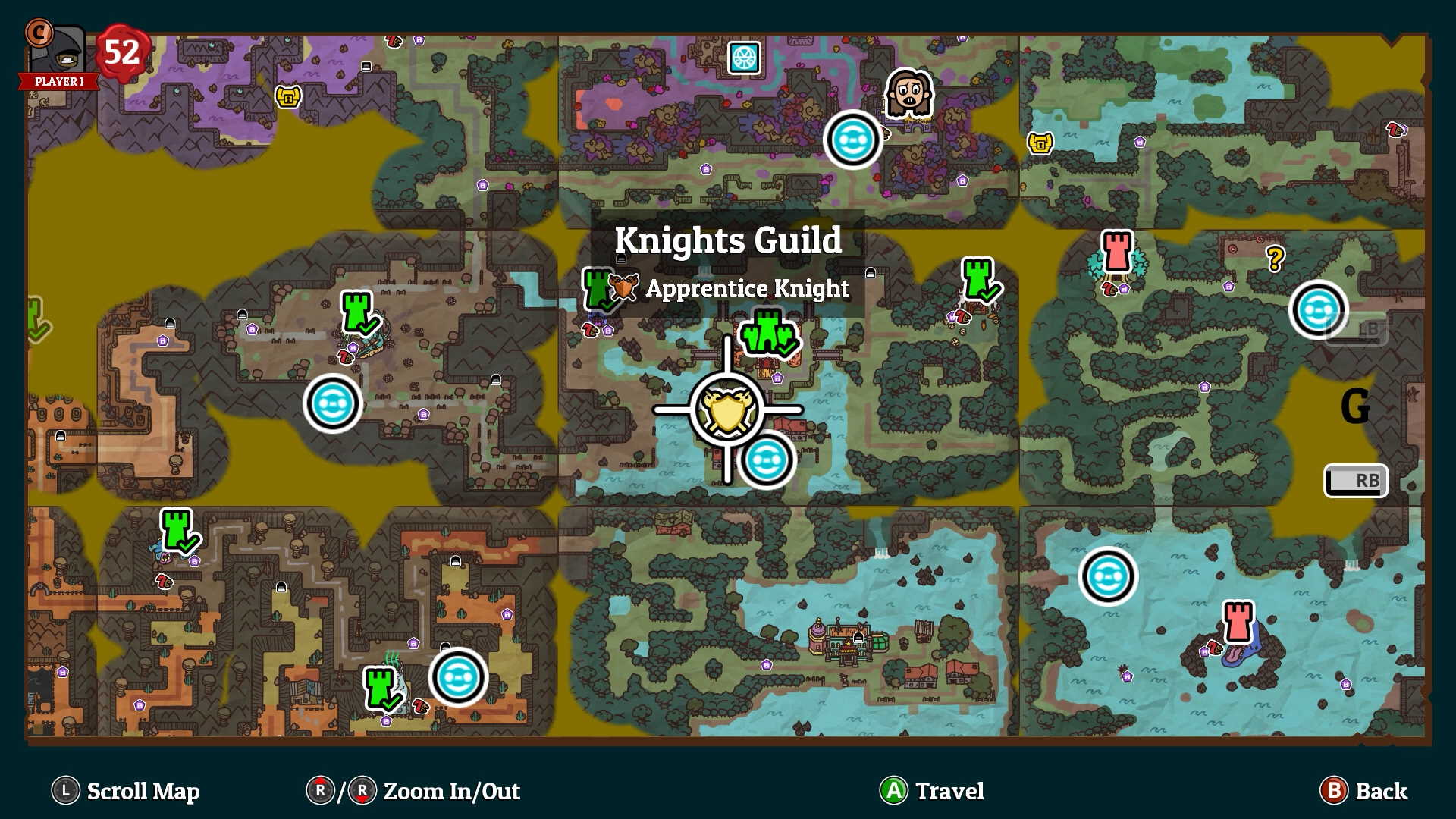 Nobody Saves the World Knights Guild location