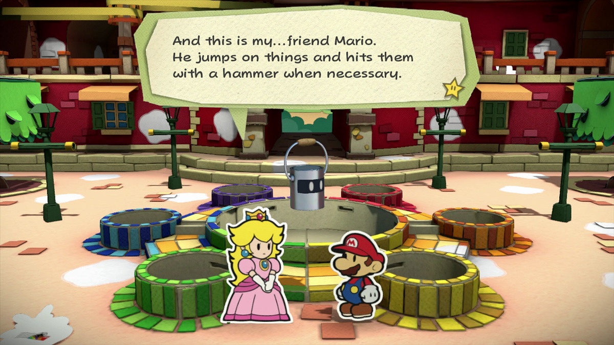 Peach and Mario