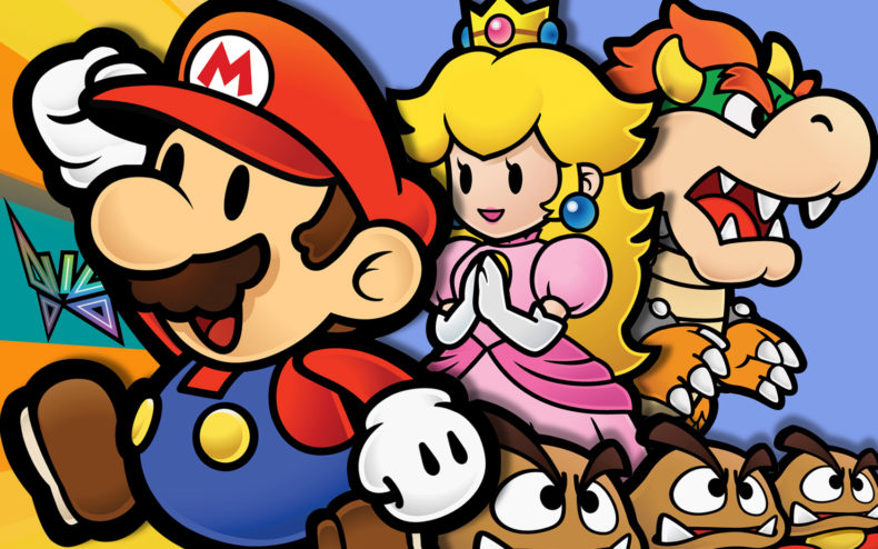 Mario, Peach, and Bowser
