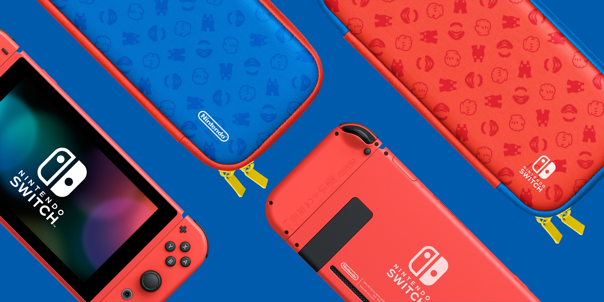 A new Mario Red & Blue Nintendo Switch is coming in February