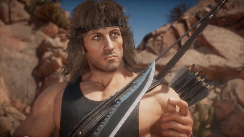 New trailer for Rambo joining MK11