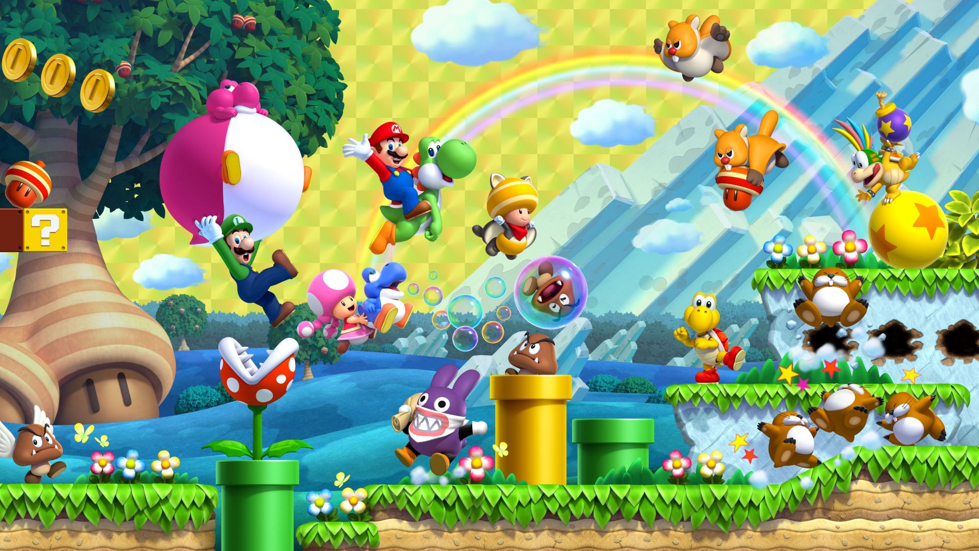 Blind/Low-Vision Review - New Super Mario Bros. U Deluxe - Can I Play That?