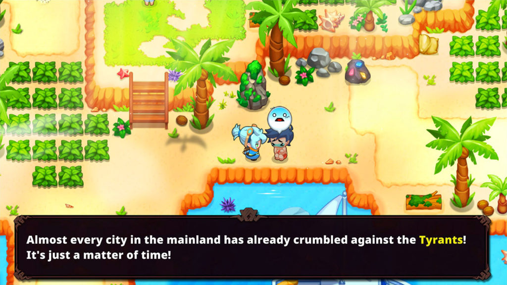 A screenshot of Nexomon Extinction 