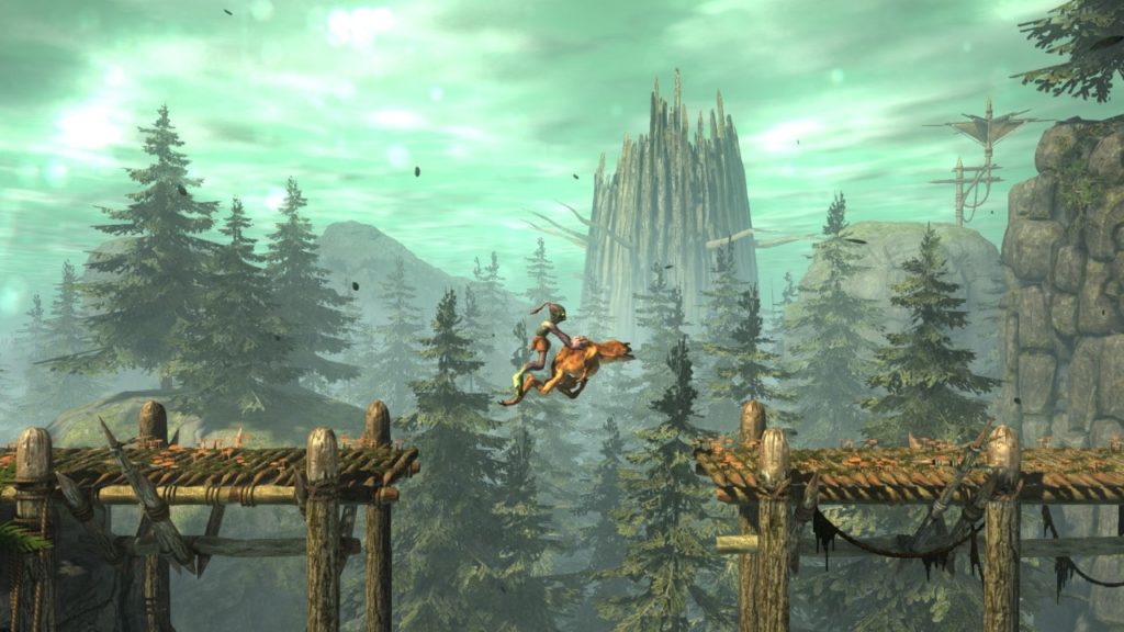 A screenshot of Oddworld New 'n' Tasty