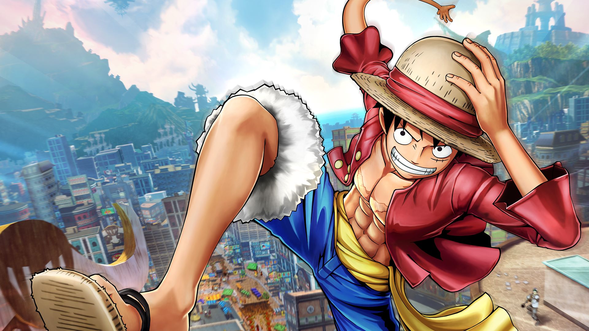 Hey everyone! I wanted to share a link to a Google Drive folder containing  all the One Piece wallpapers I've converted to 4k so far. If you're looking  for a new wallpaper.