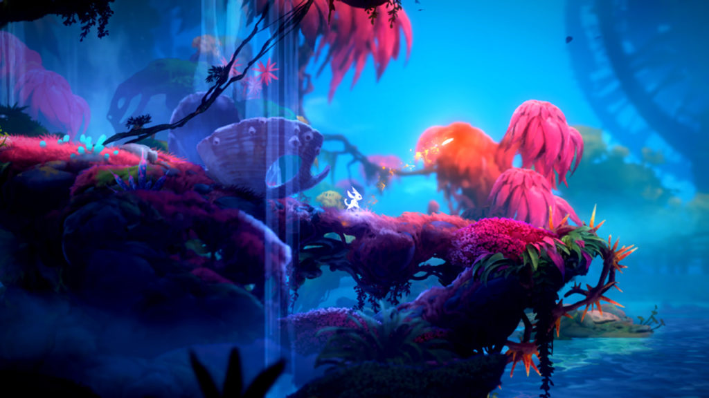 A screenshot of Ori and the Will of the Wisps 