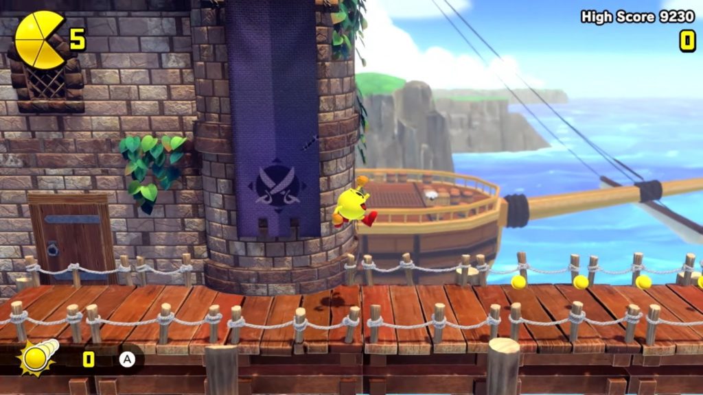 A screenshot of Pac-Man World Re-Pac
