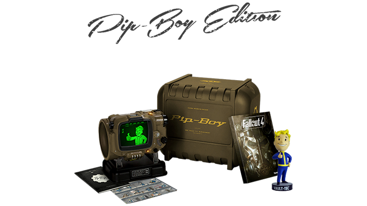 Fallout 4 Pip Boy Edition Will Be Made Available At Game Today In Limited Quantities Godisageek Com