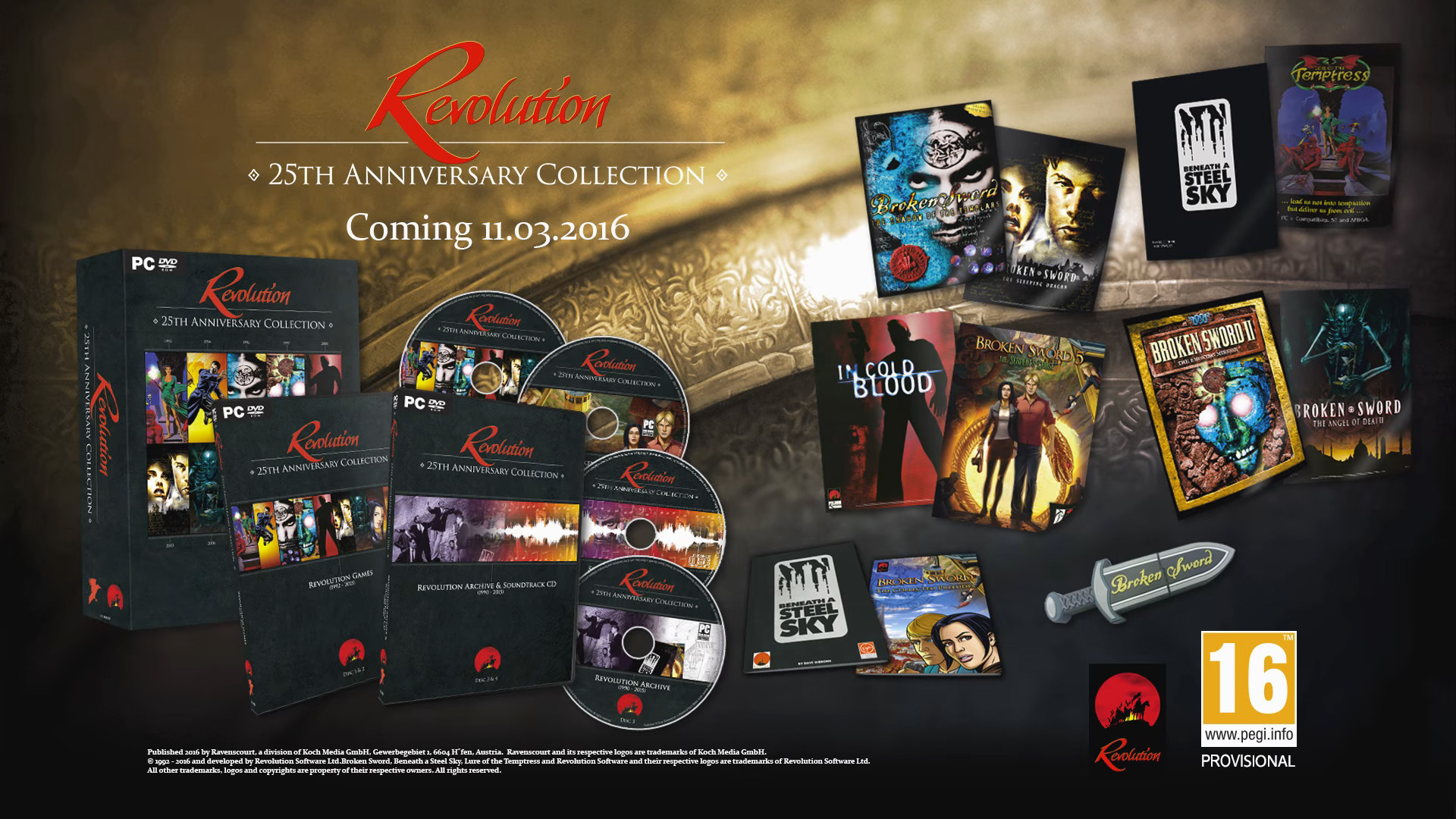 Come collection. Революция сборник игр на ПК. PLAYSTATION 25th Anniversary. The Revolution collection. Revolution 25th Anniversary Documentary.