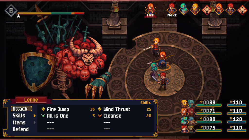A screenshot of Chained Echoes