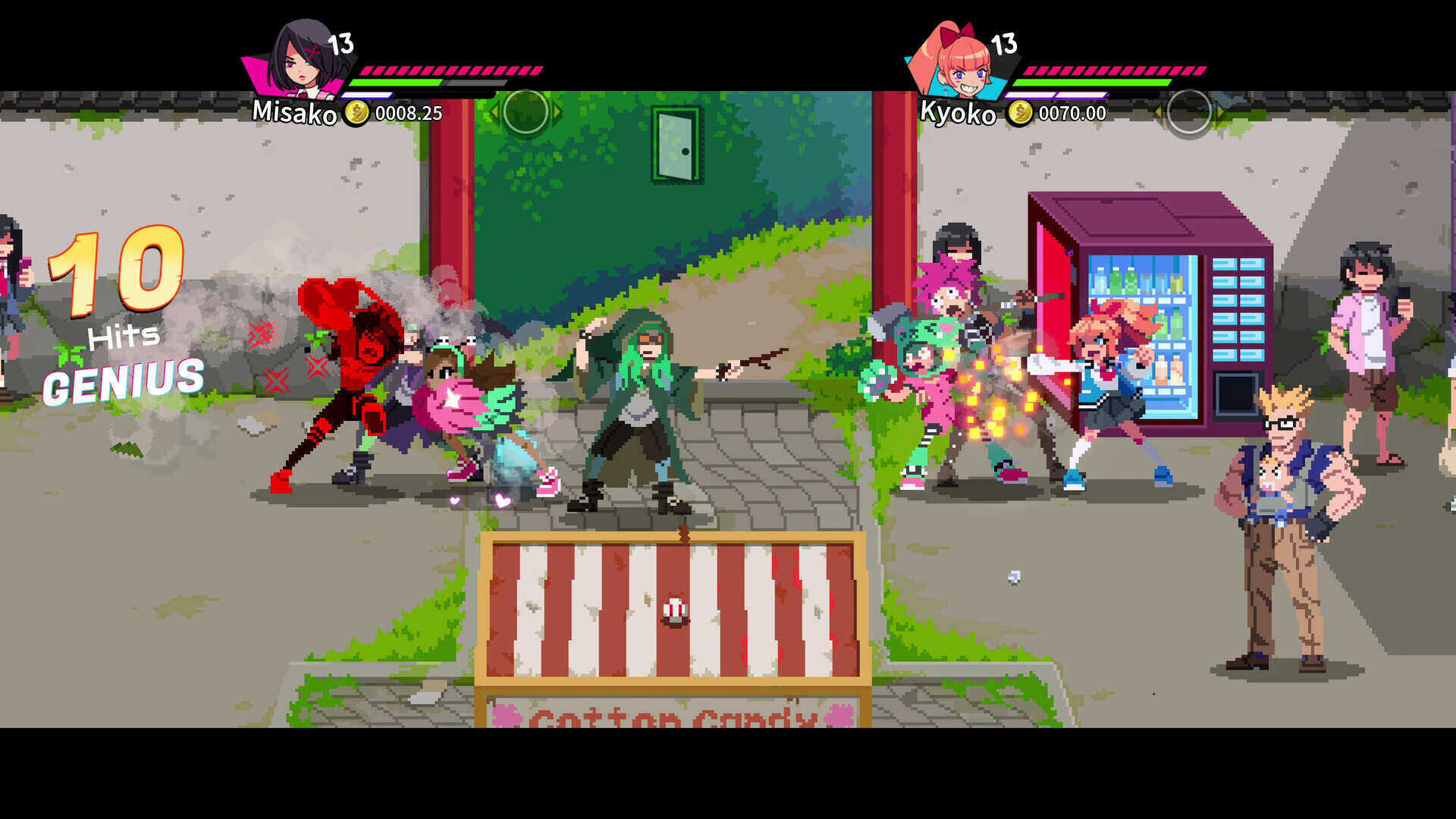 A screenshot of River City Girls 2