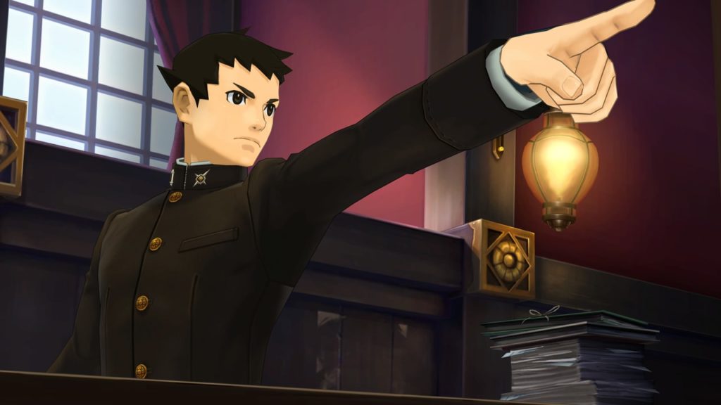 A screenshot of The Great Ace Attorney Chronicles 