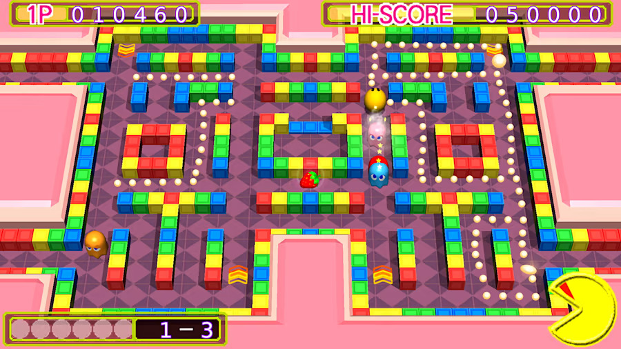 A screenshot of Pac-Man Museum +