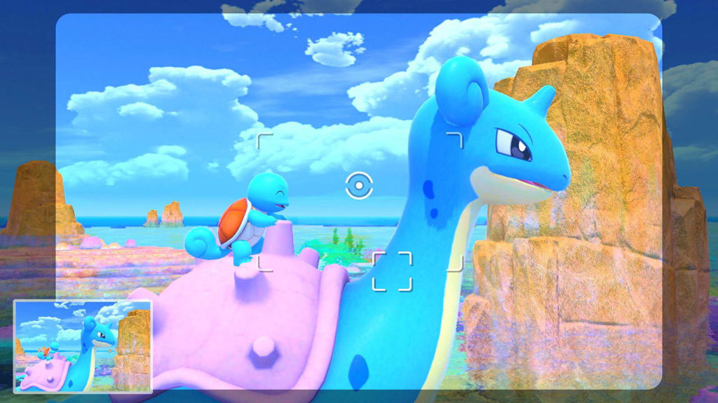 A screenshot of New Pokemon Snap 