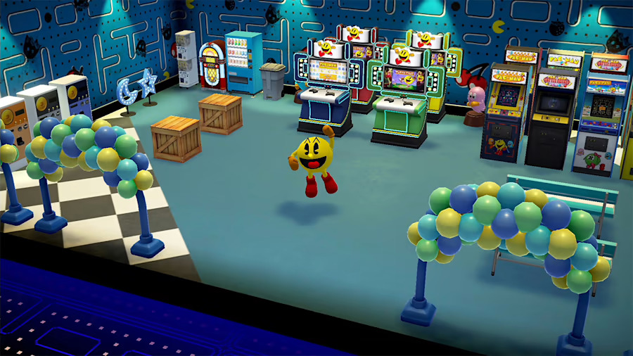 A screenshot of Pac-Man Museum +