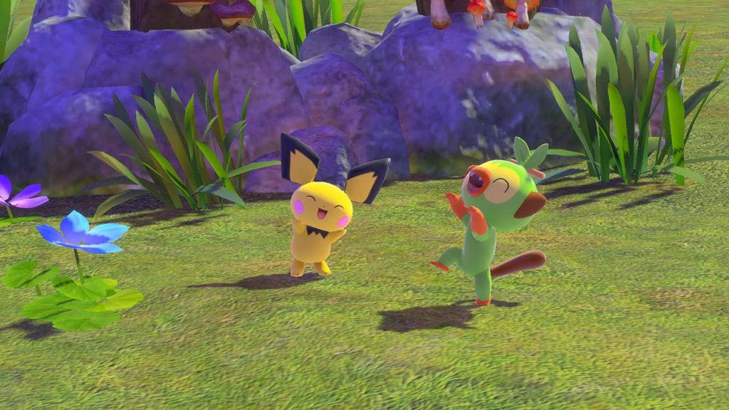 A screenshot of New Pokemon Snap 