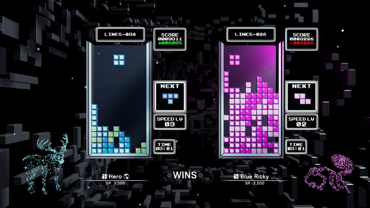 Classic tetris store switch