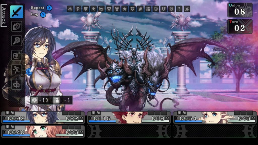A screenshot of Saviours of Sapphire Wings 